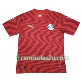 Camisolas de Futebol Egito Equipamento Principal 2019 Manga Curta